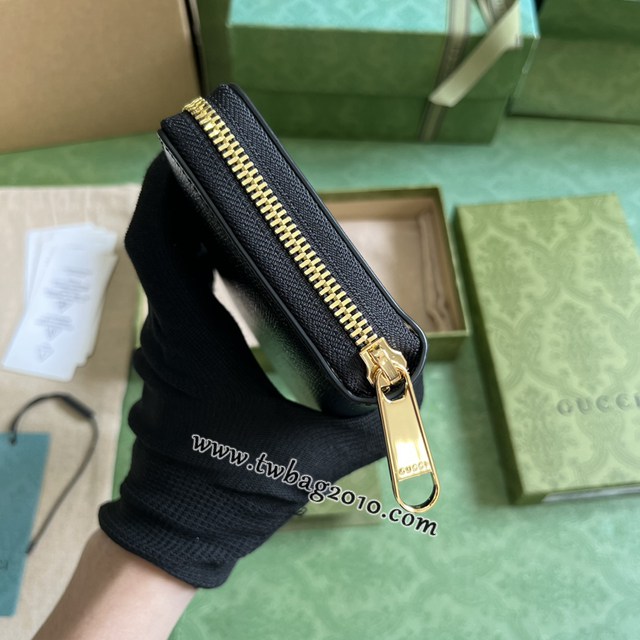 gucci專櫃新款原廠皮拉鏈長錢包 古馳飾手寫體Gucci標識長夾錢包 jcp1790